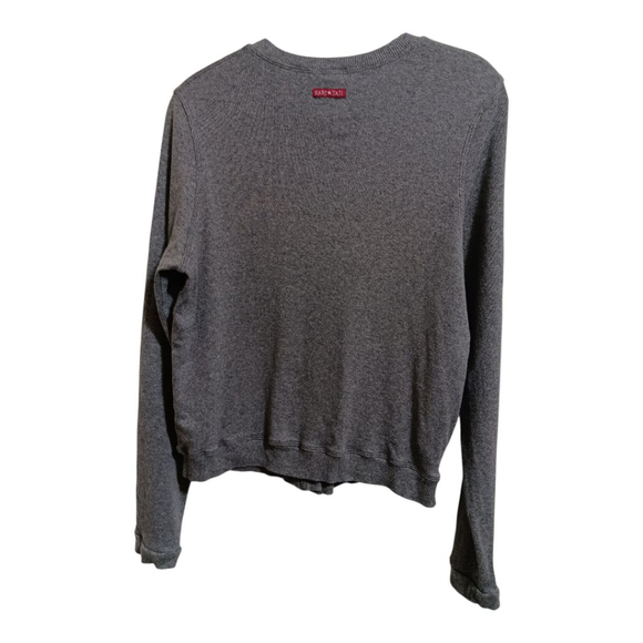 Hard Tail Grey Ribbed Cardigan - Picture 4 of 10